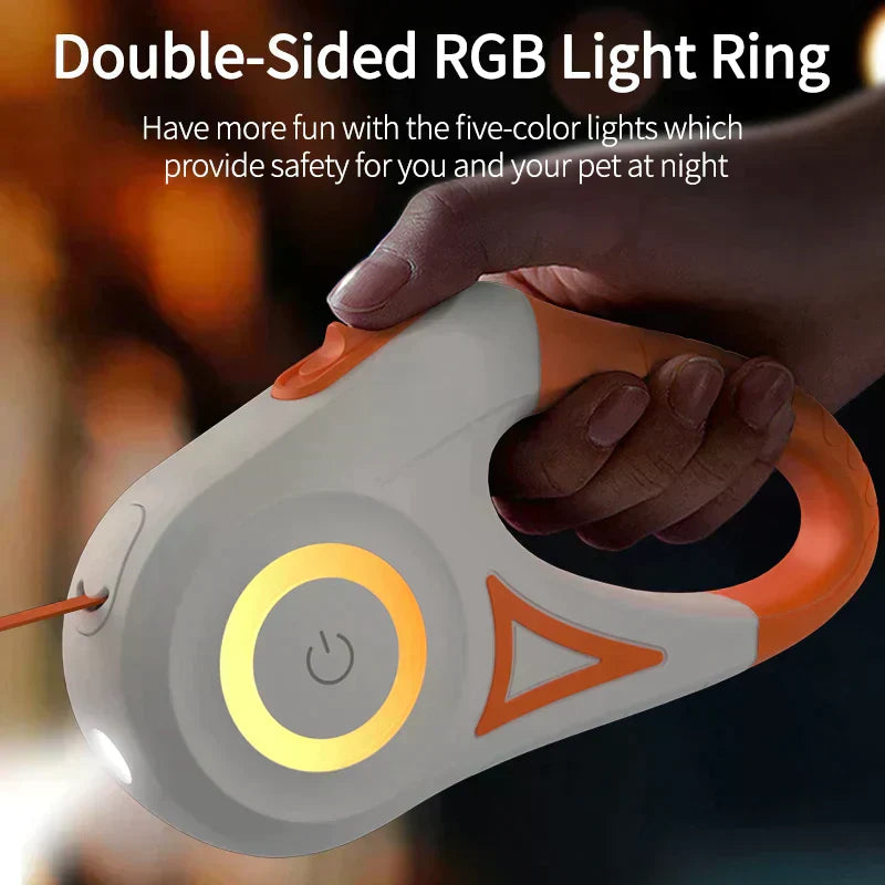 Illuminating Retractable Leash